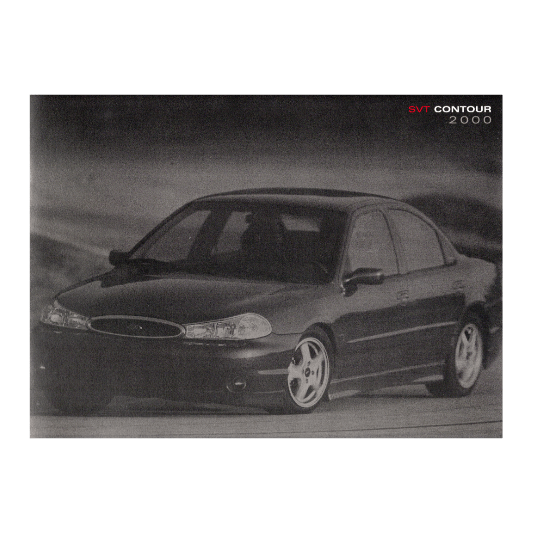 2000 SVT Contour Brochure - Ford Show Parts